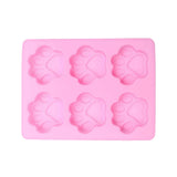 Maxbell Cat Paws Ice Cube Tray Freeze Jelly Pudding Cake Chocolate Mold Maker Tool