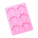 Maxbell Cat Paws Ice Cube Tray Freeze Jelly Pudding Cake Chocolate Mold Maker Tool