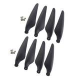 Maxbell 8Pcs Propeller Prop Spare Blade For Hubsan Zino H117S Quadcopter Blades