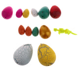 Maxbell 12 piece Assorted Size Hatching Dinosaur Eggs Growing in Water Animal Figure Model Toys  Developmental Creative Pet Toys