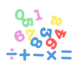 Maxbell EVA 0~9 Numbers Fridge Magnet Stickers Kids Educational Toy Random Color