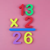 Maxbell EVA 0~9 Numbers Fridge Magnet Stickers Kids Educational Toy Random Color