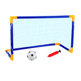 Maxbell 90cm Portable Soccer Goal Set, Football Gate & Football with Pump, Kids Outdoor Play Toy Gift