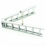 Maxbell 1/10 Simulated Aluminum Ladder Accessory For RC Car Axial SCX10 90046 RC4WD D90 TRX4 Crawler