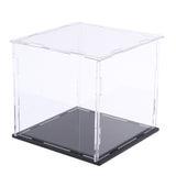 Maxbell Collection Display Clear 8'' Acrylic Box Showcase for Plush Toy Doll Model Dust Protector