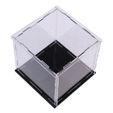 Maxbell Collection Display Clear 8'' Acrylic Box Showcase for Plush Toy Doll Model Dust Protector