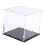 Maxbell Collection Display Clear 8'' Acrylic Box Showcase for Plush Toy Doll Model Dust Protector