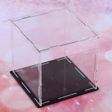 Maxbell Collection Display Clear 8'' Acrylic Box Showcase for Plush Toy Doll Model Dust Protector