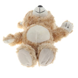 Maxbell 8" Soft Plush Talking Walking Bear Doll, Repeats What You Say, Brown Color