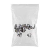 Maxbell 7PCS Polyhedral Dice 16mm for Dungeons and Dragons Party Games - Black White