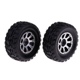 Maxbell 2Pc 1/18 4WD Electric RC Car Parts Left Rubber Tyre Tyres A949-01 for Wltoys