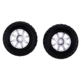 Maxbell 2Pc 1/18 4WD Electric RC Car Parts Left Rubber Tyre Tyres A949-01 for Wltoys