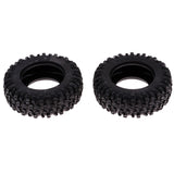 Maxbell 2pcs Rubber Left Tires Tyres for WLtoys 12428 12423 1/12 RC Car Spare Parts