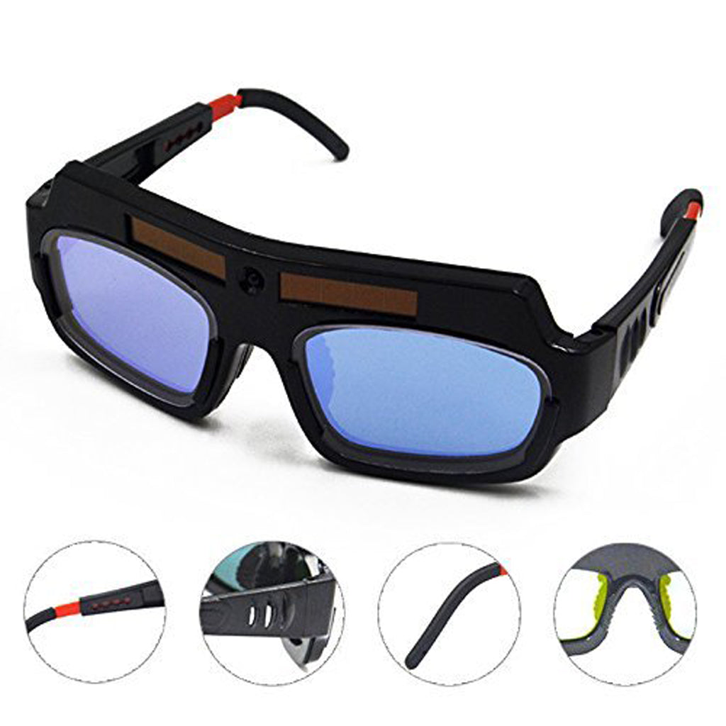 Maxbell Safety Protective Auto Darkening Eye Goggles Glasses Comfort and Protection