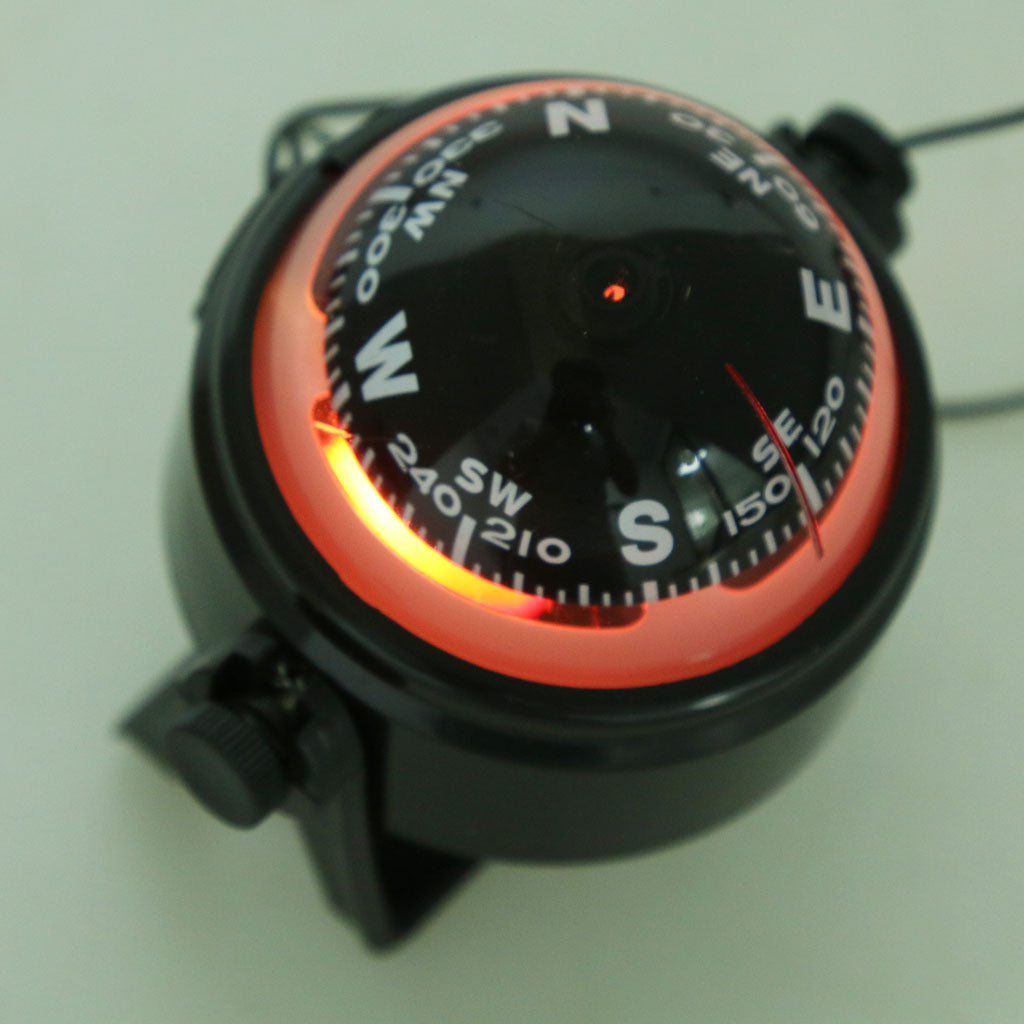 Maxbell Marine Boat Compass with Mounting Kit for Caravan Truck Car Sailing Navigation