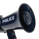 Maxbell Toys Police Megaphone w/ Siren Sounds for Policeman Costume Dress Up - Boy Detective Officer Role Play Game