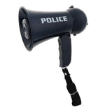 Maxbell Toys Police Megaphone w/ Siren Sounds for Policeman Costume Dress Up - Boy Detective Officer Role Play Game