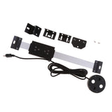 Maxbell Remote Digital DRO Table Readout Scale for Bridgeport Mill Lathe Linear Magnetic, Black