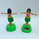 Maxbell Solar Powered Dancing Toys Swinging Hawaii Girl Dancer Toy Car Home Decor