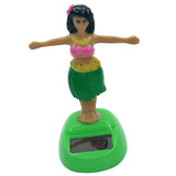 Maxbell Solar Powered Dancing Toys Swinging Hawaii Girl Dancer Toy Car Home Decor