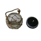 Maxbell Solar Powered LED Glass Jar Rope Light - Garden Table Decoration Lantern