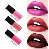 Maxbell Set of 12 Colors Long Wearing Waterproof Matte Liquid Lipstick Pencil Lip Gloss Makeup Kit