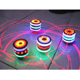 Maxbell Novelty Spinning Top Toy with LED and Music Colorful Top for Kids' Gift