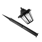 Maxbell Solar Power LED Path Way Wall Landscape Garden Fence Outdoor Lamp