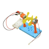 Maxbell Science Physics Experiment Wind Powered Toy DIY Manual Model Wind Driven Toy