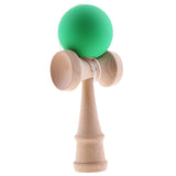 Maxbell Green Ball Wooden Kendama Bilboquet for Kids Children Party Games Xmas Gift