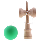 Maxbell Green Ball Wooden Kendama Bilboquet for Kids Children Party Games Xmas Gift