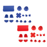 Maxbell 2 Pieces 15 in 1 Full Case Button Set For Sony PS4 Wireless Controller