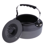 Maxbell 1600ml Aluminum Alloy Coffee Pot Tea Kettle + 2 Pieces 150ml Cup Mug Camping