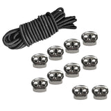 Maxbell 5m Elastic Bungee Rope Shock Cord Tie Down + 10 Pieces Bean 2 Hole Cordlocks