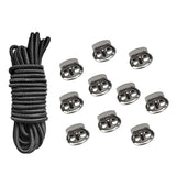 Maxbell 5m Elastic Bungee Rope Shock Cord Tie Down + 10 Pieces Bean 2 Hole Cordlocks
