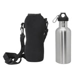 Maxbell 1000ML Stainless Steel Cycling Sports Water Bottle with Pouch