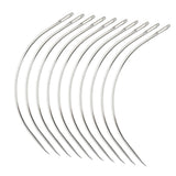 Maxbell 24Piece C & I Shape Hair Extension Supplies Weaving Weft Pulling Hook Needle