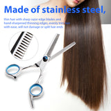 Maxbell High Quality Professional Stainless Steel Hair Regular Cutting Texturizing Thinning Scissors Hairdresser Stylist Salon Barber Hairdressing Tool Set 6.5 inches