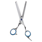 Maxbell 1 Set Blue High Quality Professional Stainless Steel Hair Cutting Thinning Scissors Hairdressing Tool 6.5''