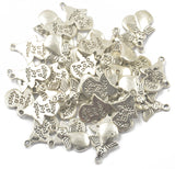 Maxbell 100pcs Alloy Angel Back Letters "made for an angel" Charms Bracelet Pendants