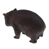 Maxbell Simulation Wildlife Wombat Animal Model Action Figures Toys Kid Educational Toy Home Office Collectibles Decoration