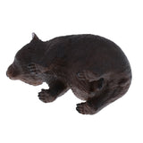 Maxbell Simulation Wildlife Wombat Animal Model Action Figures Toys Kid Educational Toy Home Office Collectibles Decoration