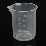 Maxbell 100ml + 150ml + 250ml Kitchen Lab Graduated Beaker Cup Measuring Container Test