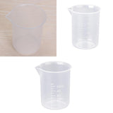 Maxbell 50ml + 100ml + 150ml Kitchen Lab Graduated Beaker Cup Measuring Container Test