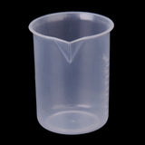 Maxbell 3x 50ml Kitchen Laboratory Lab Plastic Graduated Measuring Beaker Cup Container