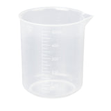 Maxbell 100ml + 150ml + 500ml Kitchen Lab Graduated Beaker Cup Measuring Container Test