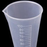 Maxbell 5Pcs Assorted Size Graduated Beaker Measuring Measurement Cup Kitchen Lab