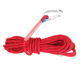 Maxbell 10m 12mm Red Safety Outdoor Climbing Rescue Rope + Camo Rope Storage Bag