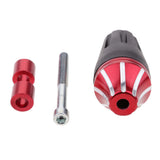 Maxbell Frame Slider Falling Crash Protector for Motorcycle Blue and Red