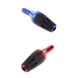 Maxbell Frame Slider Falling Crash Protector for Motorcycle Blue and Red